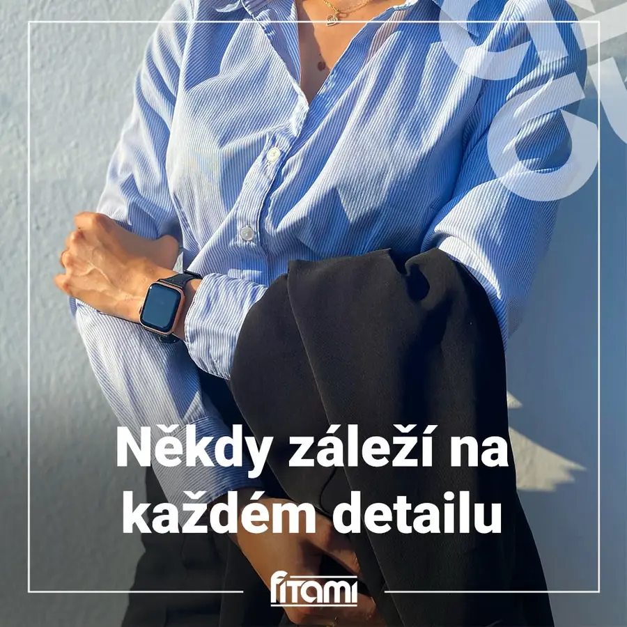 FITAMI komunikácia: remienok na Apple Watch ako súčasť outfitu